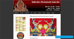 Desktop Screenshot of ganeshamuenchen.de